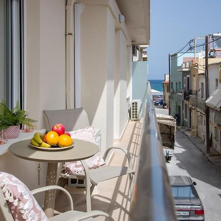 Center Manolia Dream 3 Bedroom Apartment 100M Away From The Beach Khania Eksteriør bilde