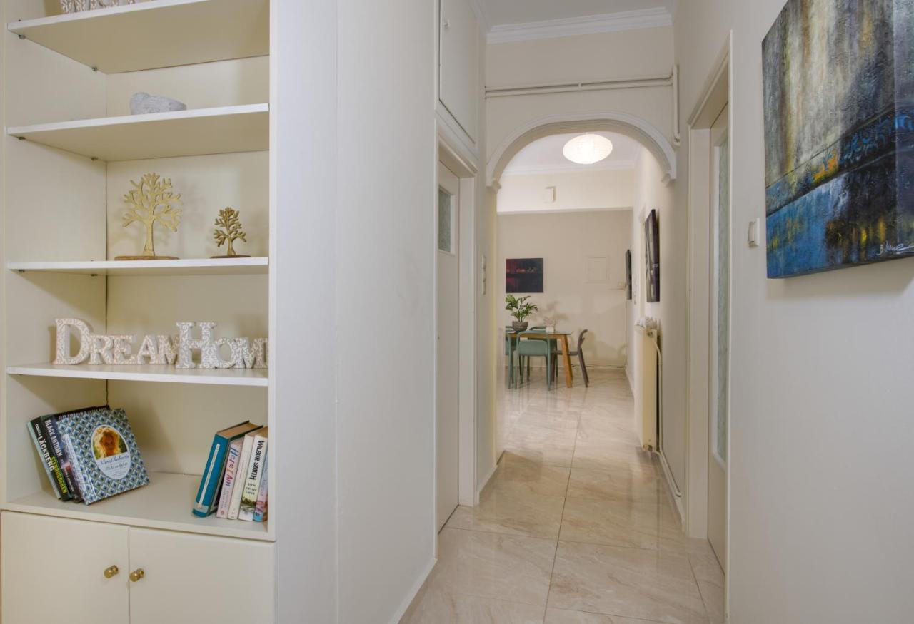 Center Manolia Dream 3 Bedroom Apartment 100M Away From The Beach Khania Eksteriør bilde
